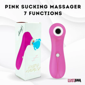 7 Function Pink Vibrating Clit Sucker