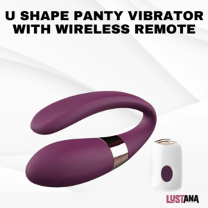 U-Shape Panty Vibrator with Wireless Remote